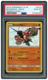 2019 Hidden Fates Buzzwole #SV24 PSA 10 on Beezie.