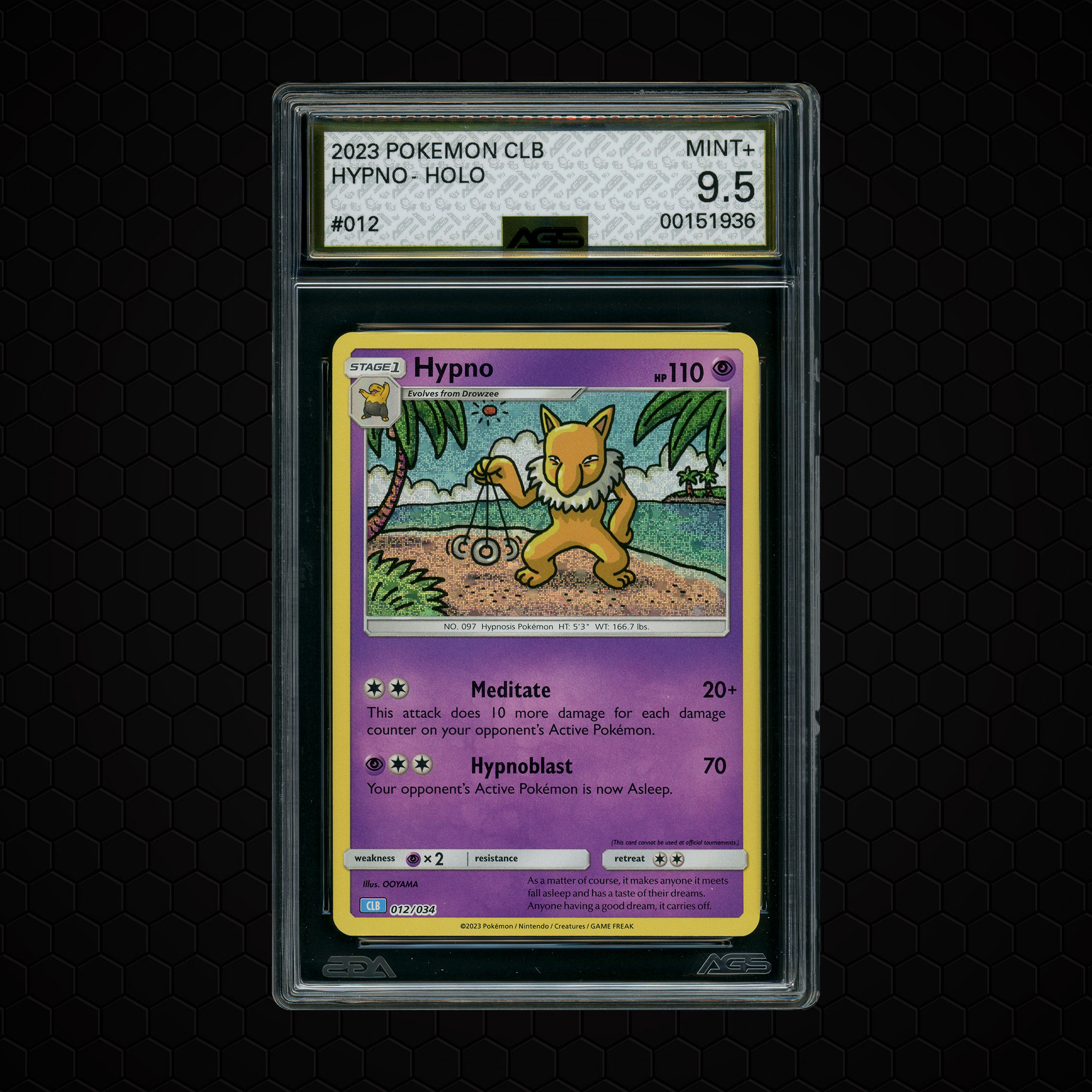 2023 Classic Collection Hypno #12 AGS 9.5