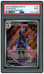 2024 Surging Sparks Ceruledge #197 PSA 9 on Beezie.