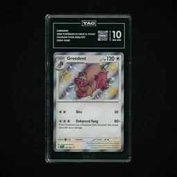 2024 Paldean Fates Greedent #206 TAG 10 on Beezie.