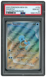 2023 Pokemon 151 Squirtle #170 PSA 10 on Beezie.