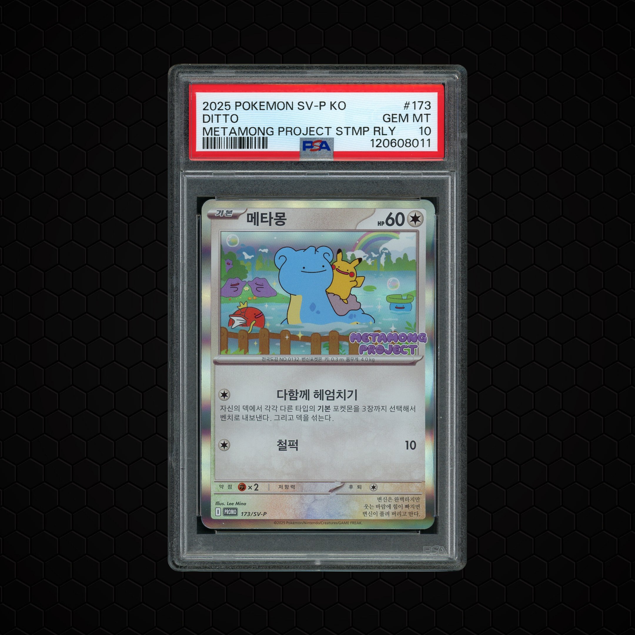 2025 Korean Promo Ditto #173 PSA 10