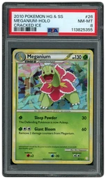 2010 HeartGold & SoulSilver Meganium #26 PSA 8 on Beezie.