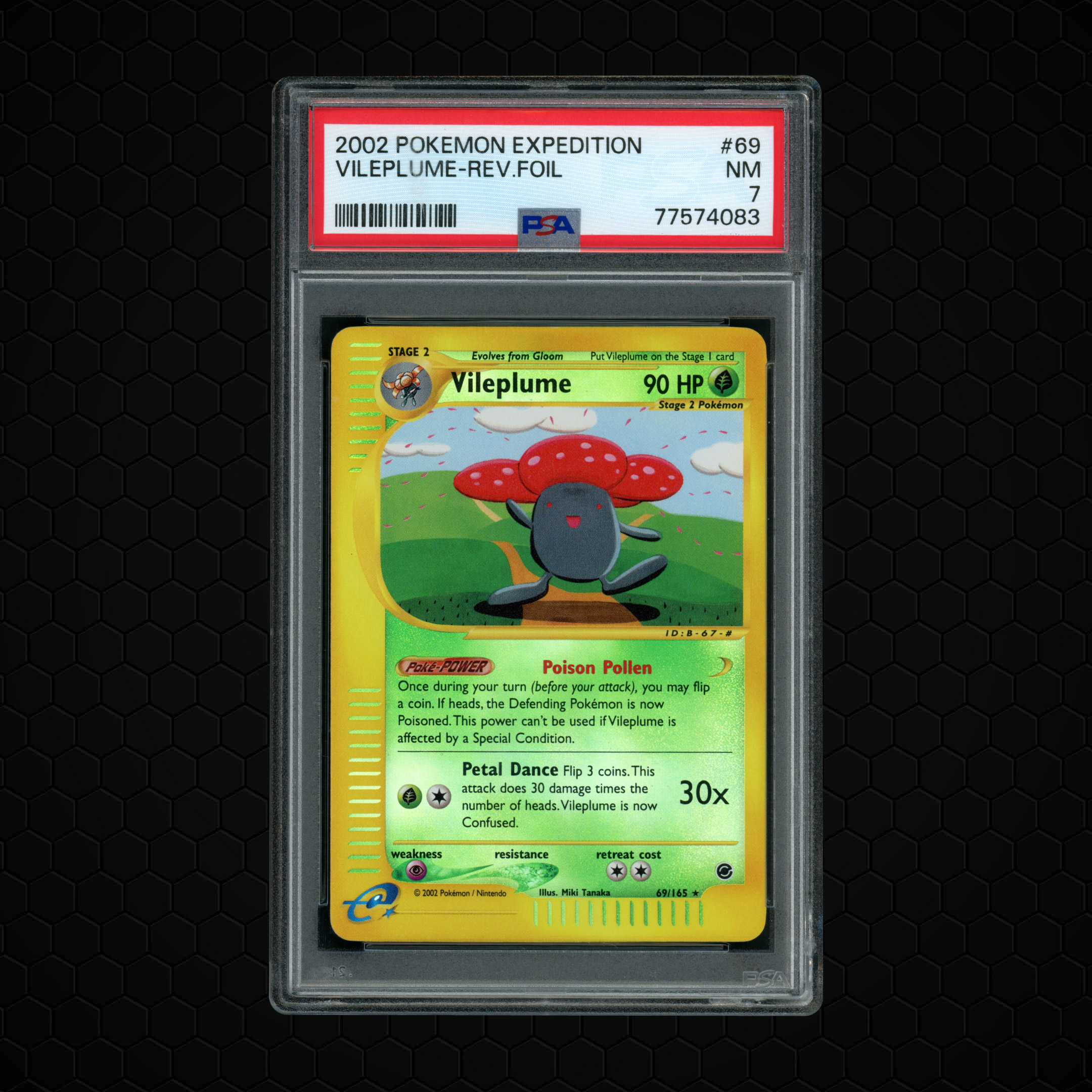 2002 Expedition Vileplume #69 PSA 7