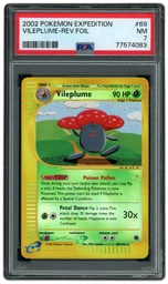 2002 Expedition Vileplume #69 PSA 7 on Beezie.