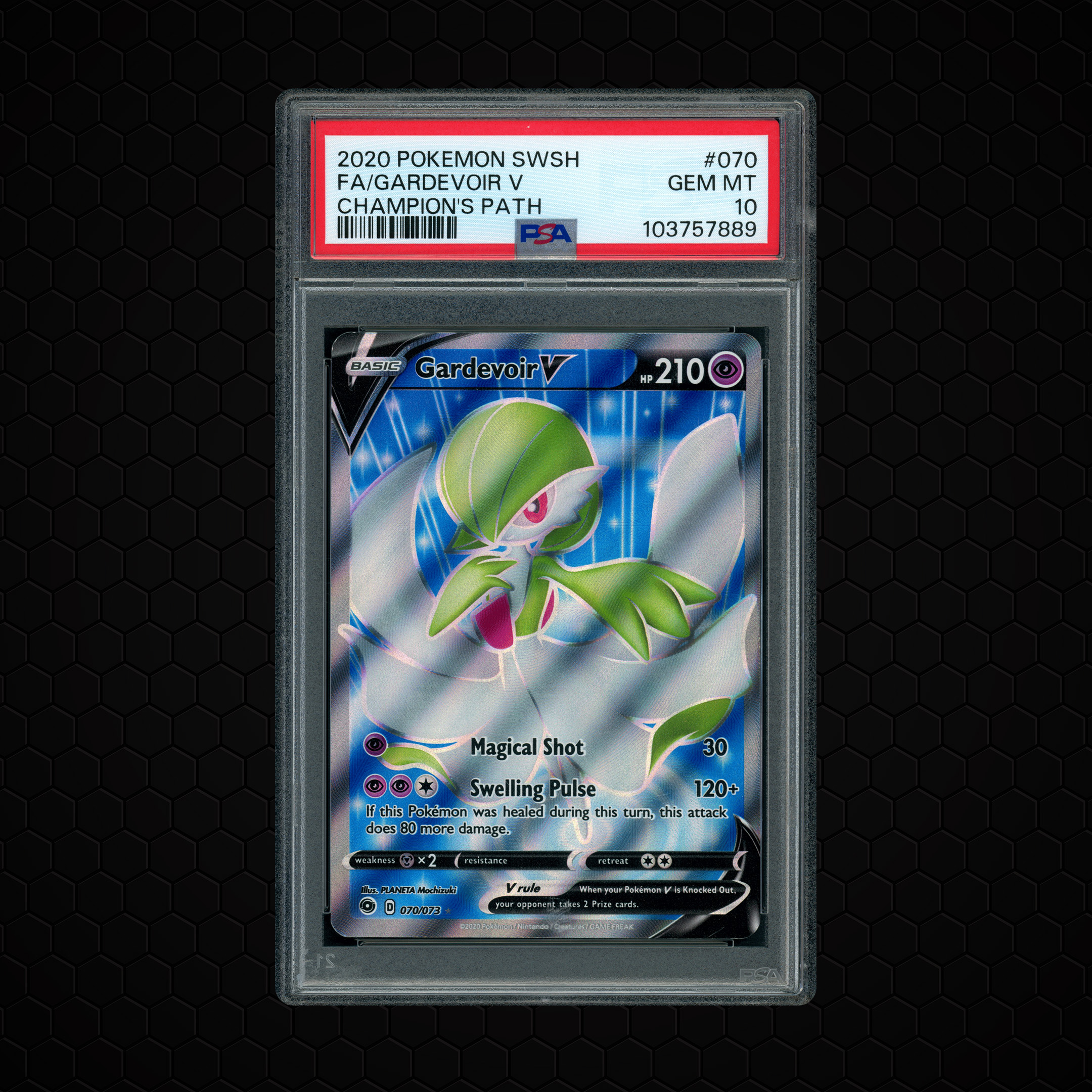 2020 Champion's Path Gardevoir V #70 PSA 10