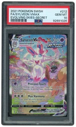 2021 Evolving Skies Sylveon VMAX #212 PSA 10 on Beezie.