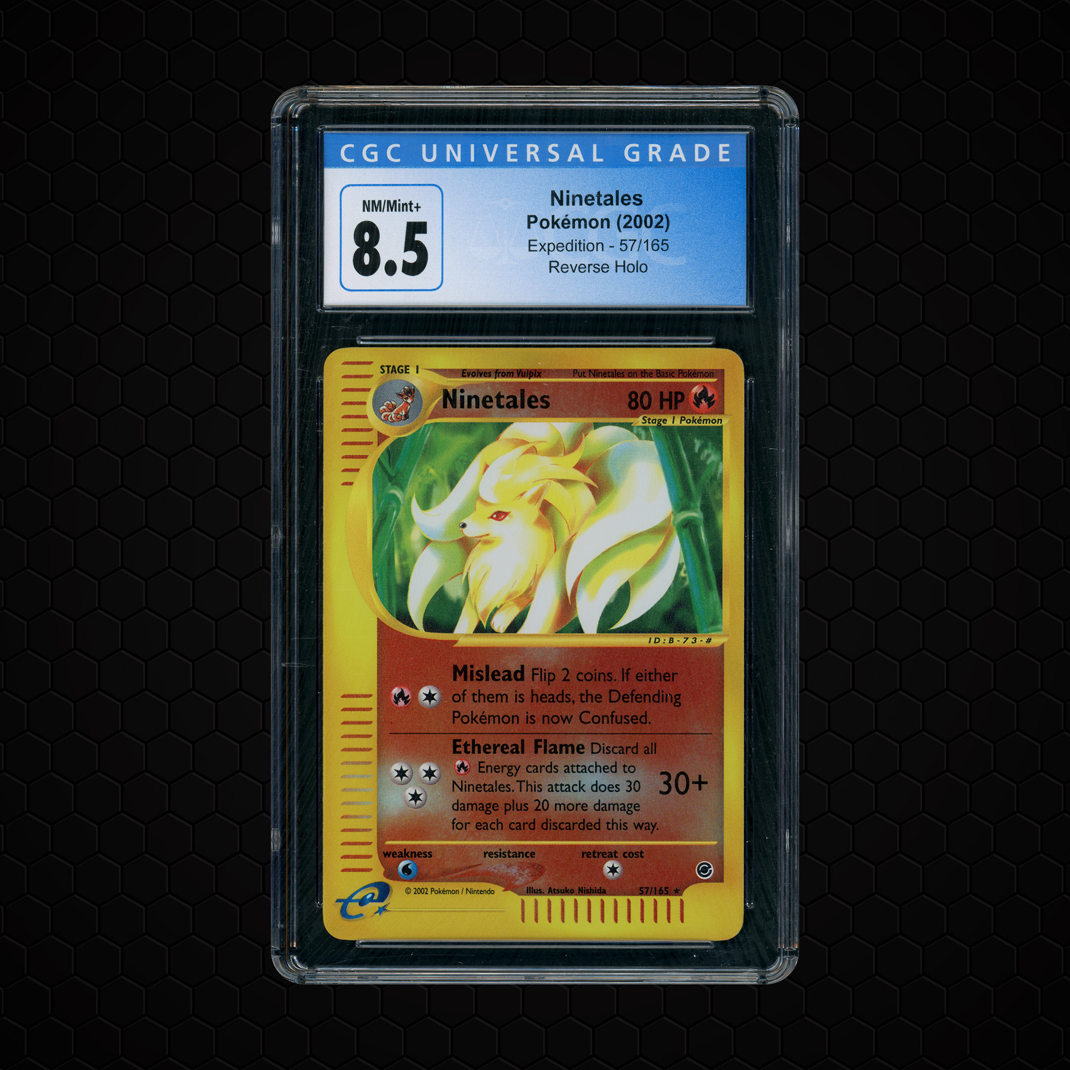 2002 Expedition Ninetales #57 CGC 8.5