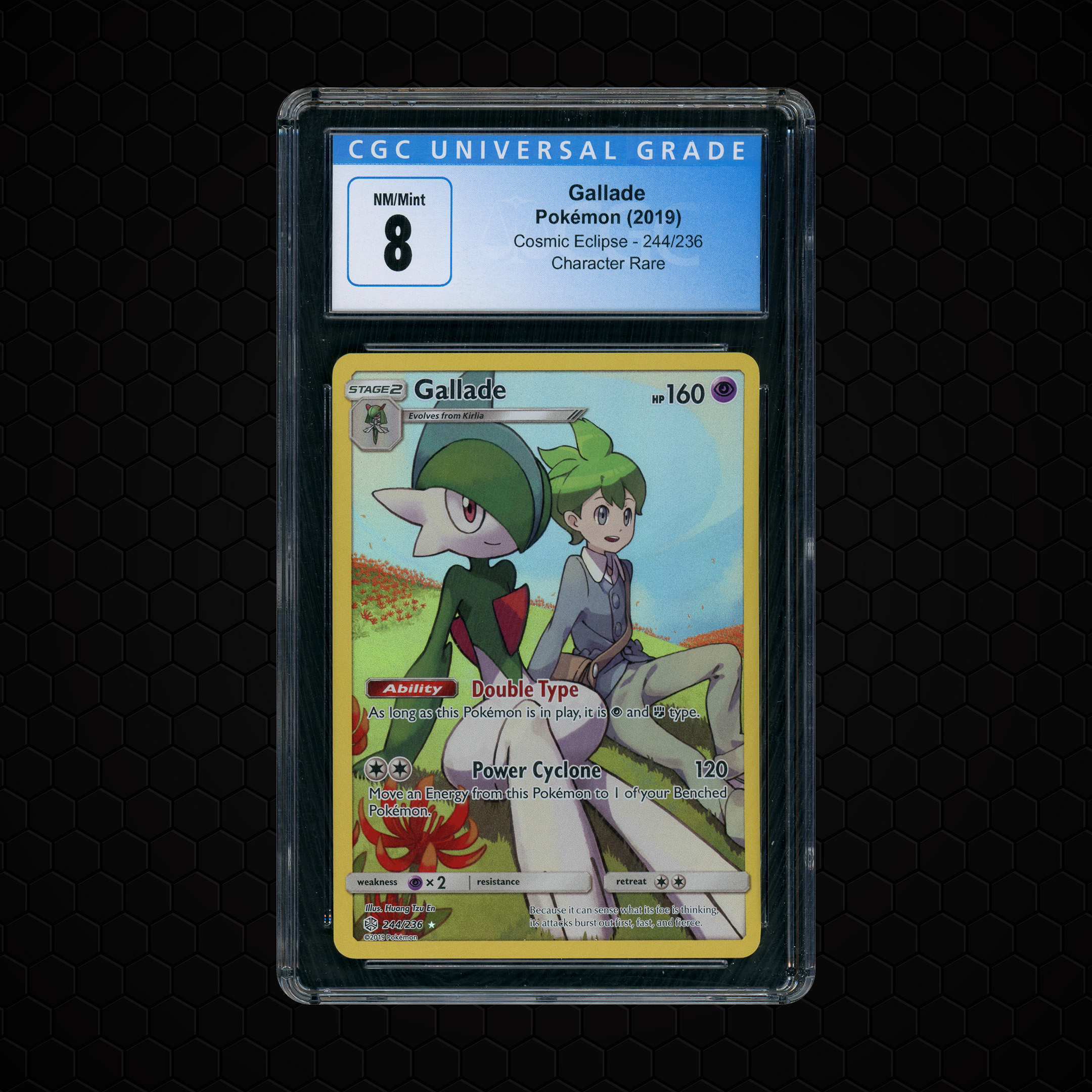 2019 Cosmic Eclipse Gallade #244 CGC 8