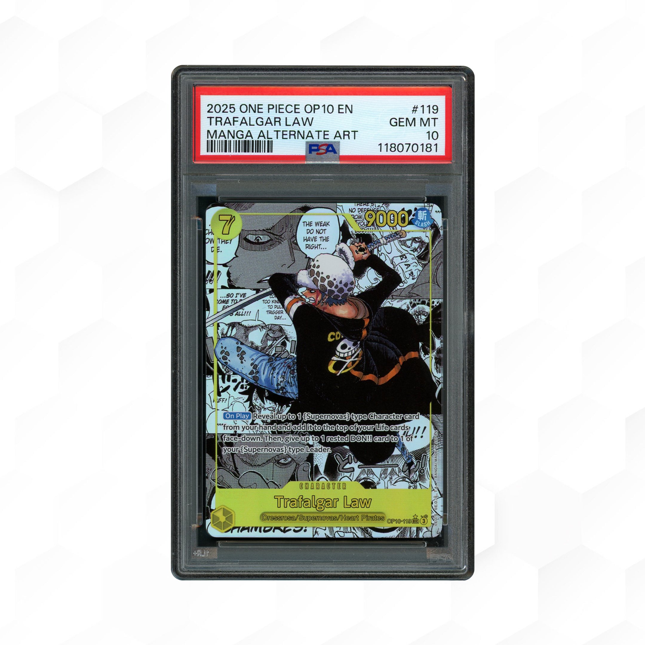 2025 The Best Vol. 2 Gum-Gum Giant #OP09-078 PSA 10 - 16491