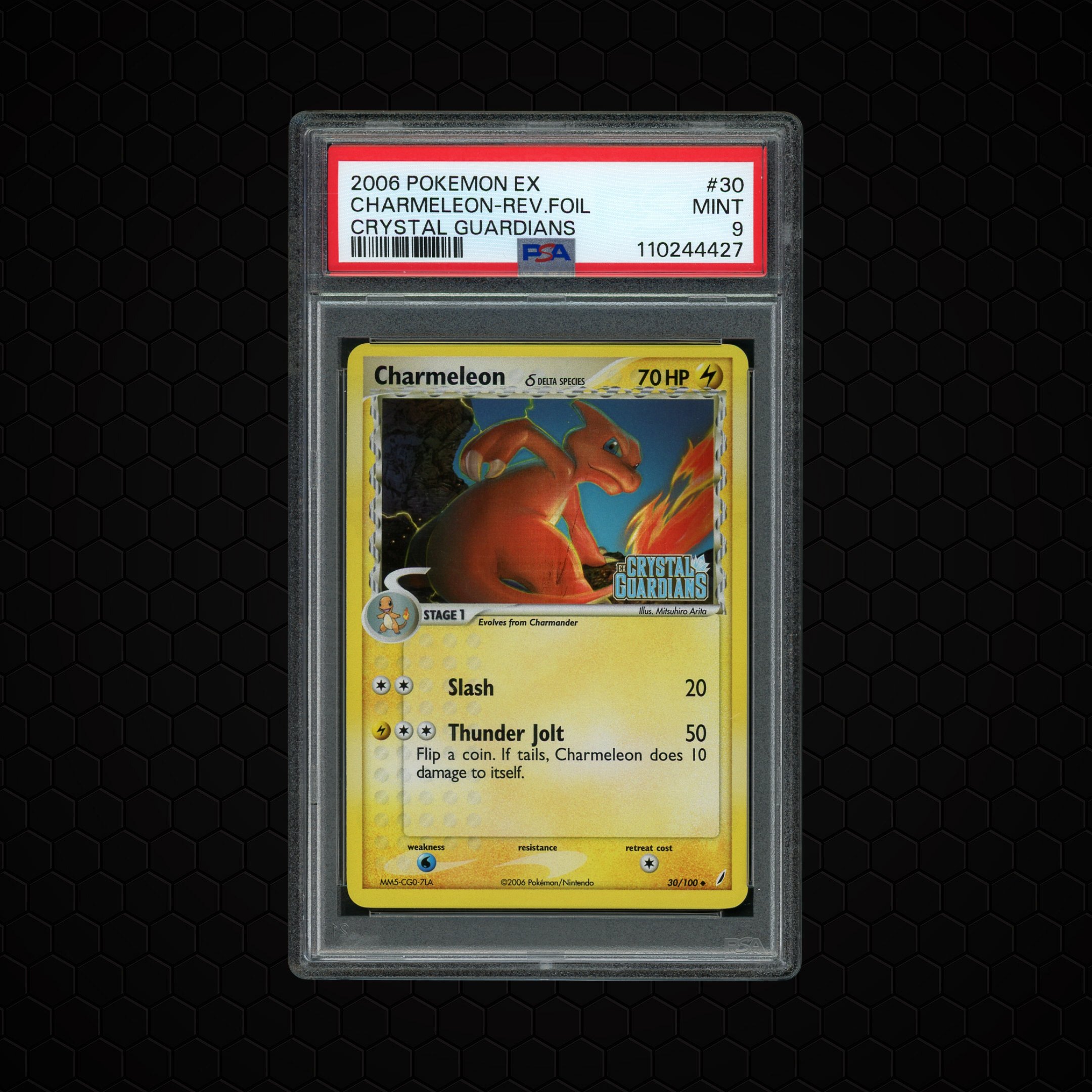 2006 Crystal Guardians Charmeleon #30 PSA 9