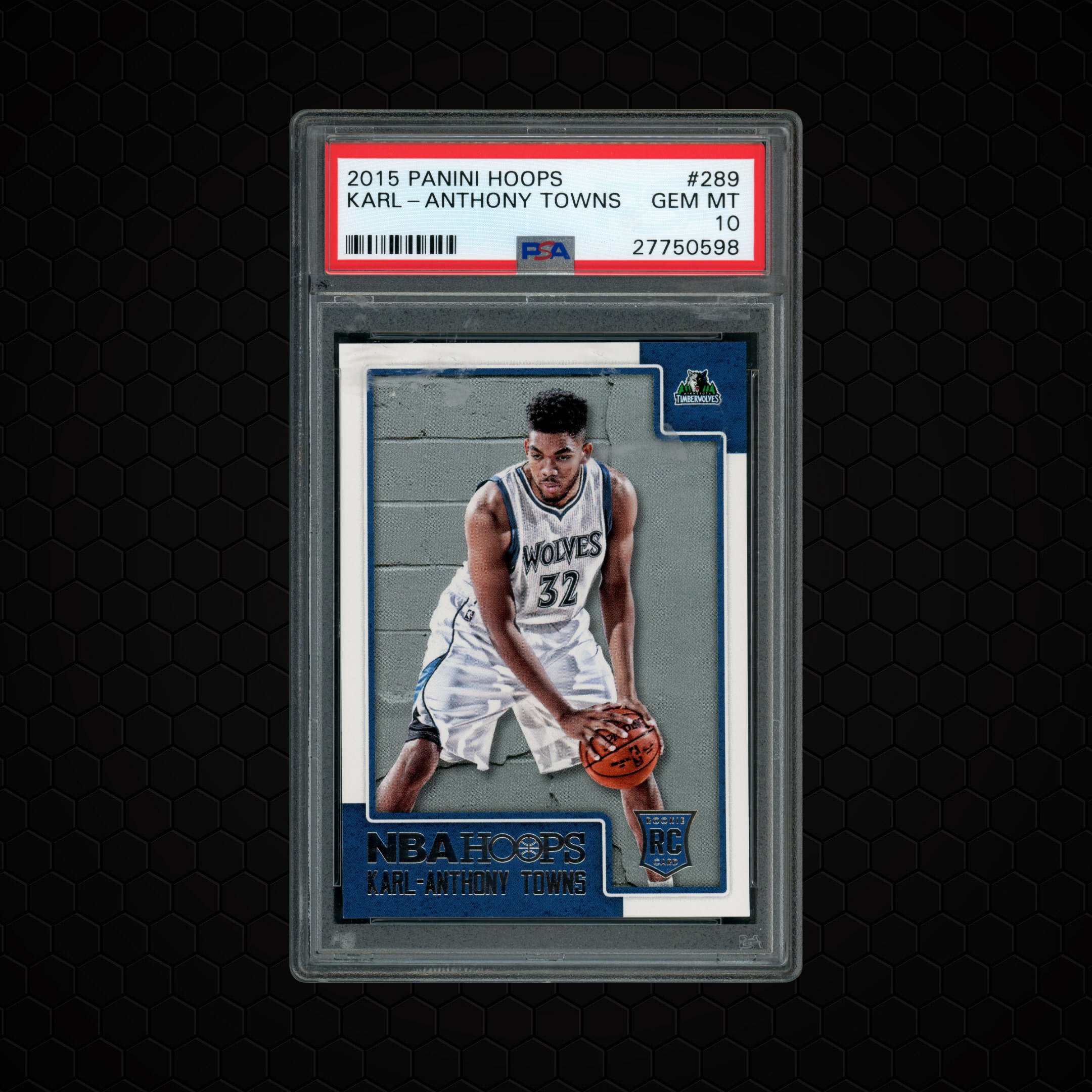 2015 Panini Hoops Karl-Anthony Towns #289 PSA 10
