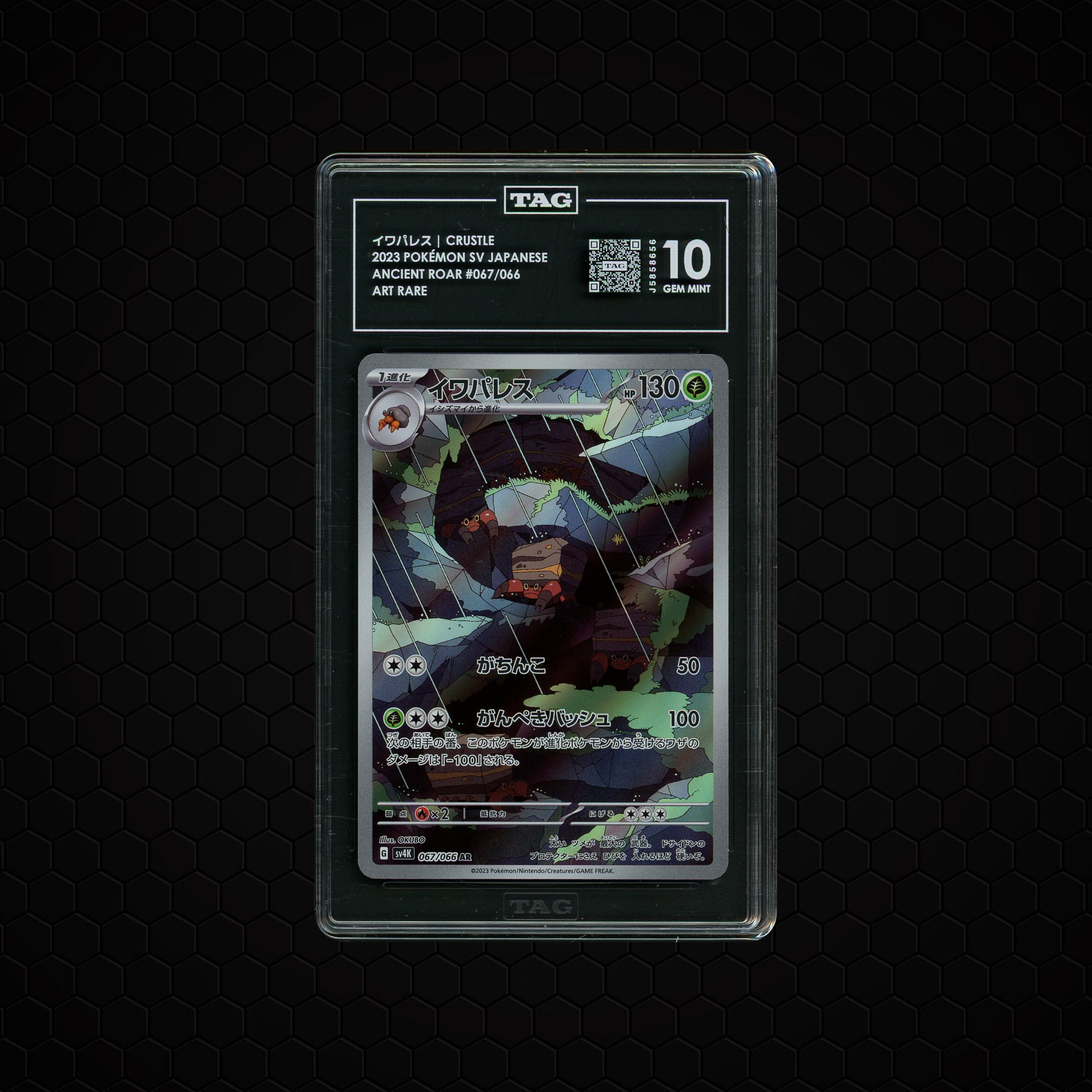 2023 Japanese Ancient Roar Crustle #67 TAG 10