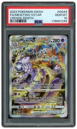 2023 Crown Zenith Mewtwo VSTAR #GG44 PSA 10 on Beezie.