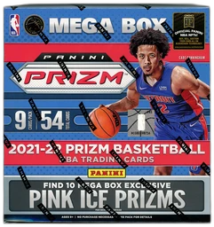 2021/22 Panini Prizm Basketball Pink Ice Mega Box on Beezie.
