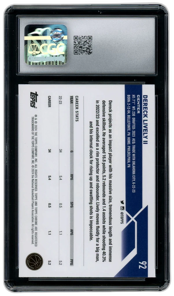 Card back