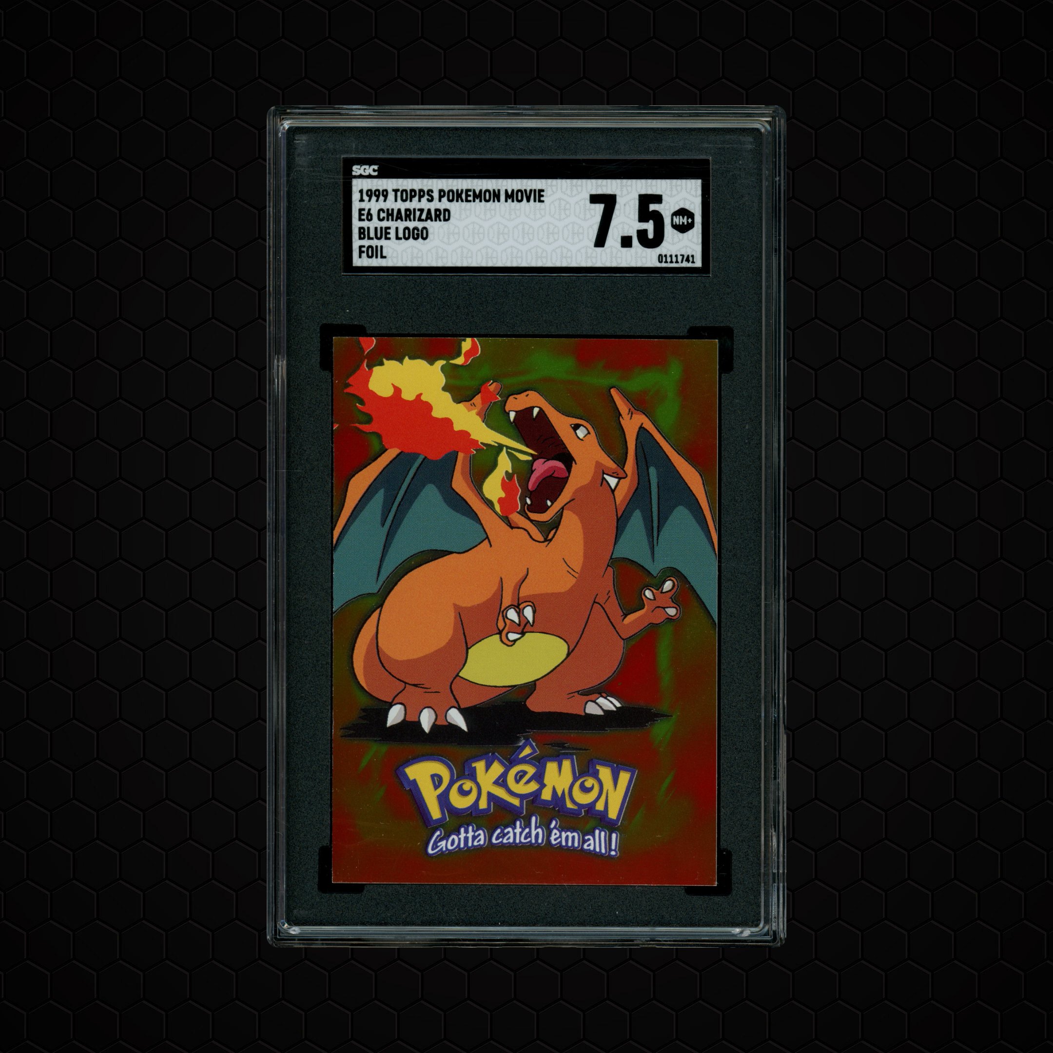 1999 Pokemon Movie Charizard #6 SGC 7.5