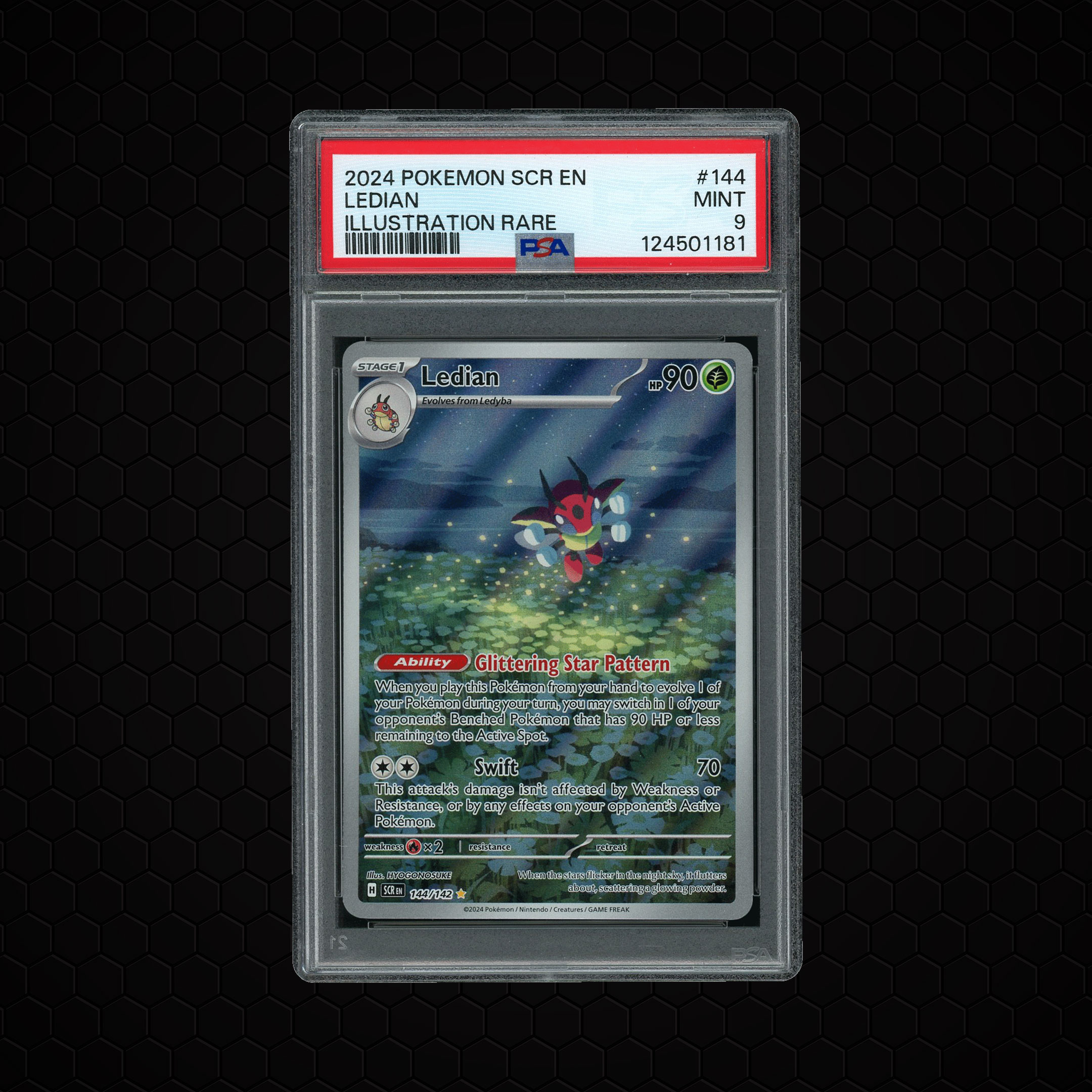 2024 Stellar Crown Ledian #144 PSA 9