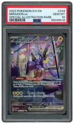 2023 Pokemon 151 Miraidon EX #244 PSA 10 on Beezie.