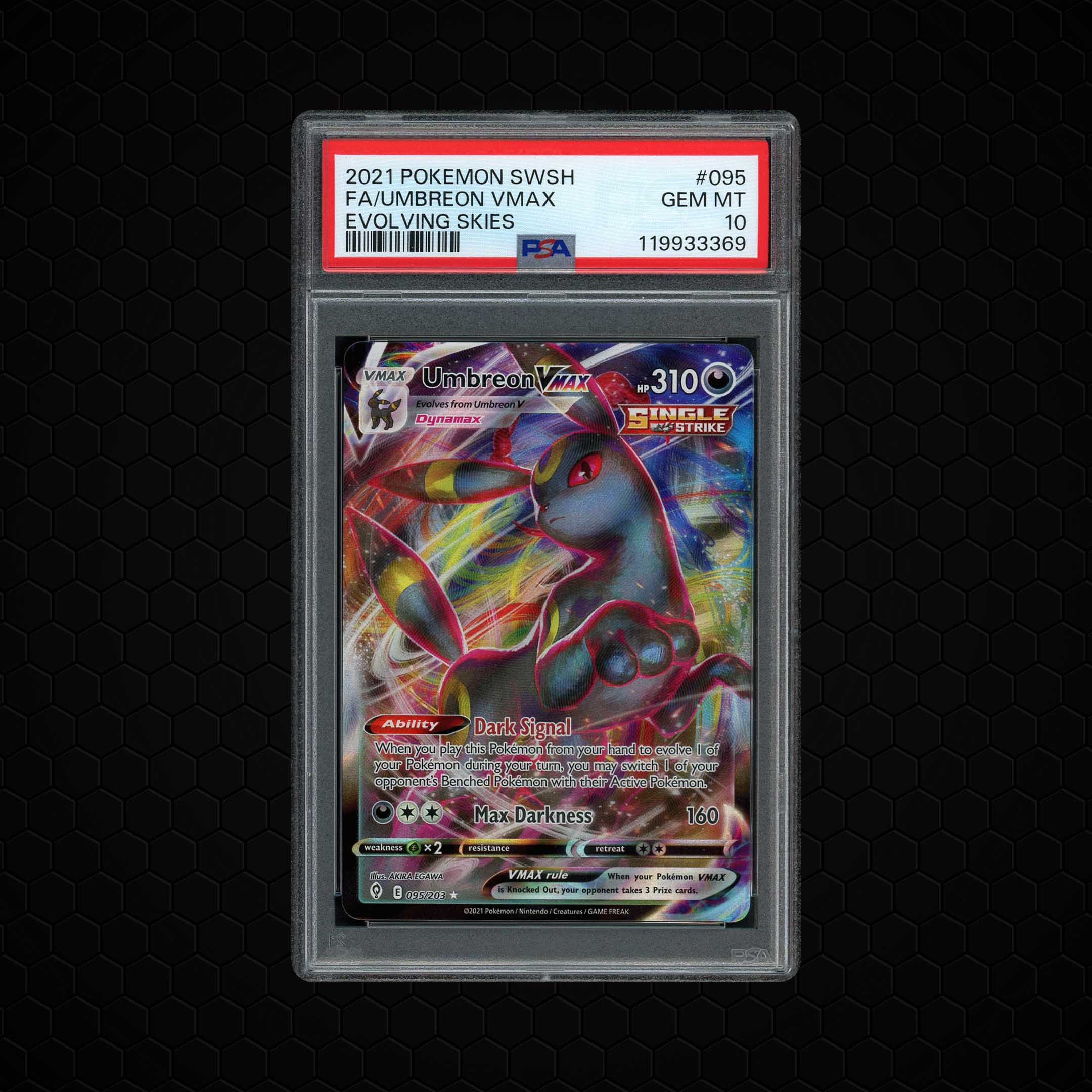 2021 Evolving Skies Umbreon VMAX #95 PSA 10
