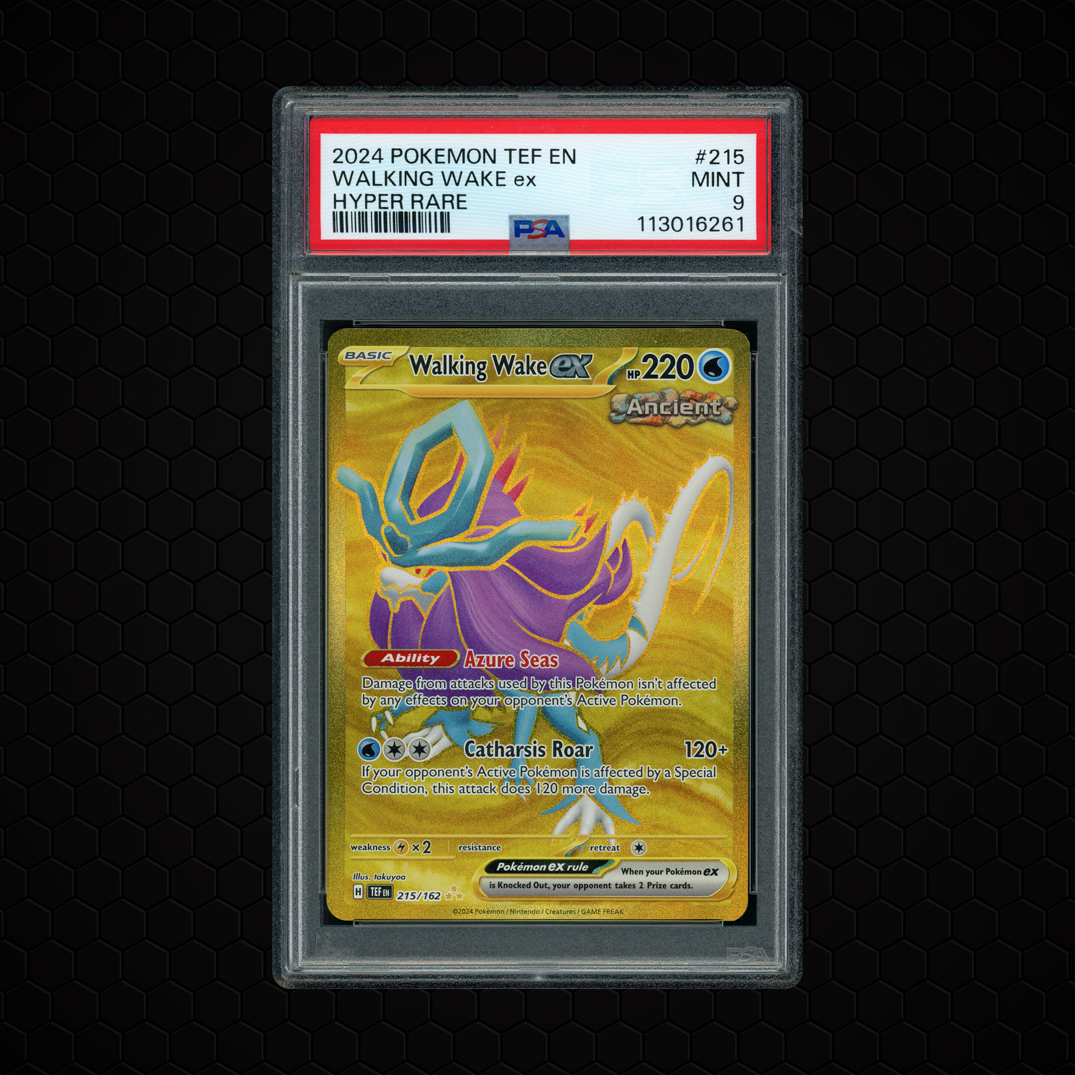 2024 Temporal Forces Walking Wake EX #215 PSA 9