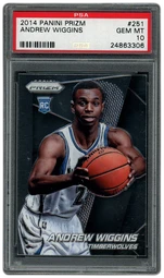 2014 Panini Prizm Andrew Wiggins #251 PSA 10 on Beezie.