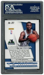 2014 Panini Prizm Andrew Wiggins #251 PSA 10 on Beezie.