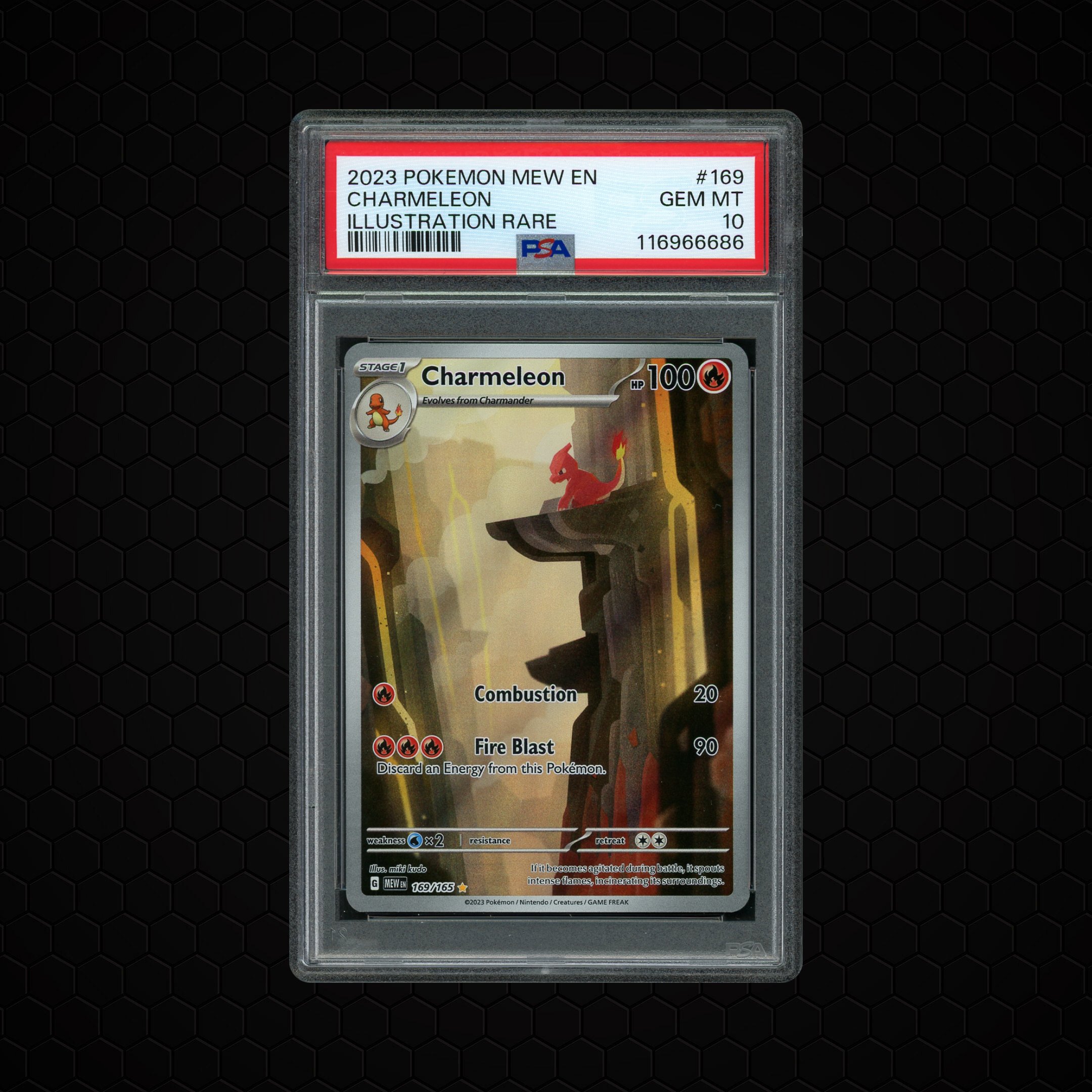 2023 Pokemon 151 Charmeleon #169 PSA 10