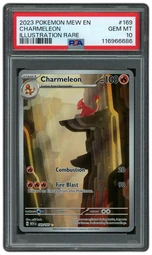 2023 Pokemon 151 Charmeleon #169 PSA 10 on Beezie.
