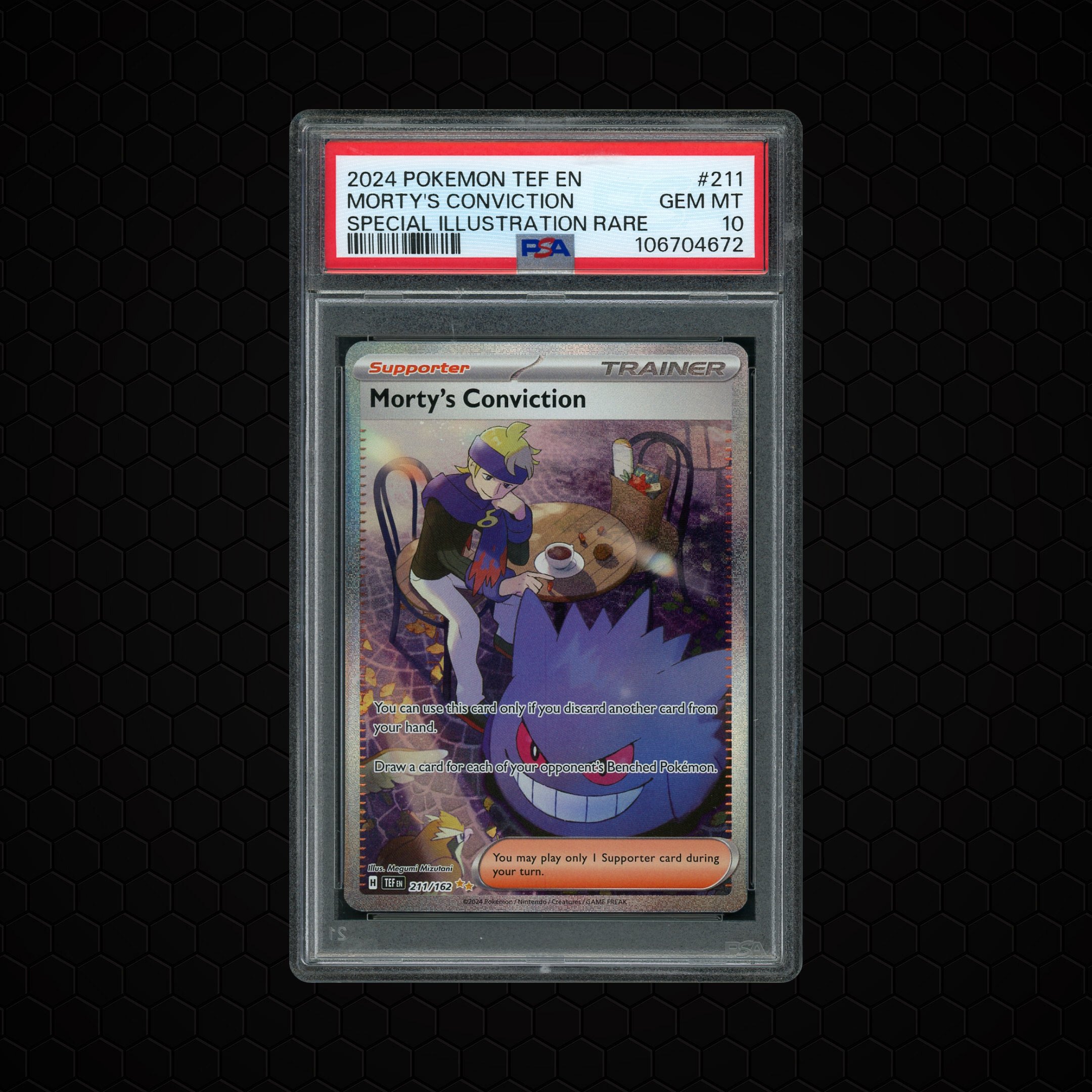 2024 Temporal Forces Morty's Conviction #211 PSA 10