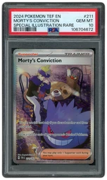 2024 Temporal Forces Morty's Conviction #211 PSA 10 on Beezie.