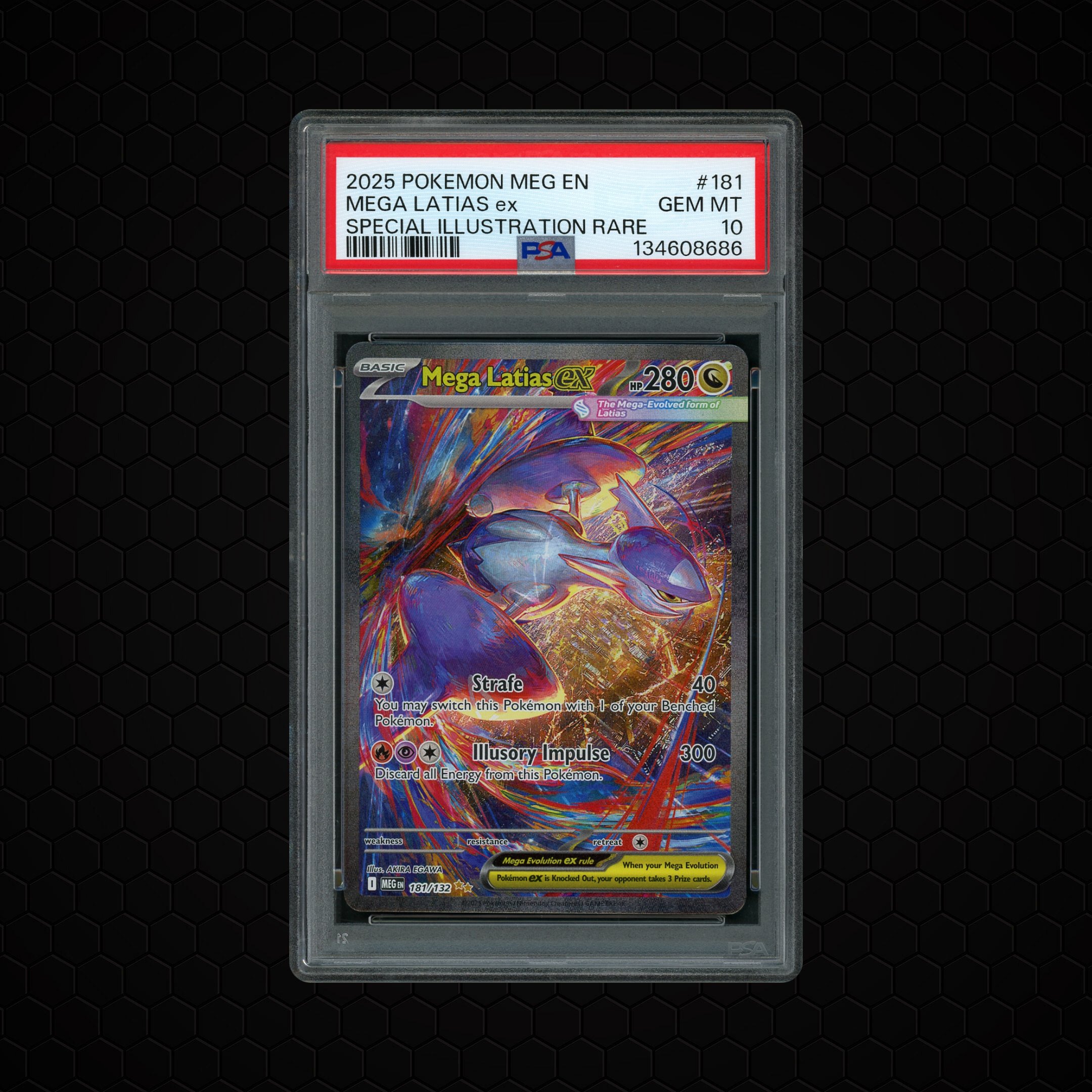 2025 Mega Evolution Mega Latias EX #181 PSA 10
