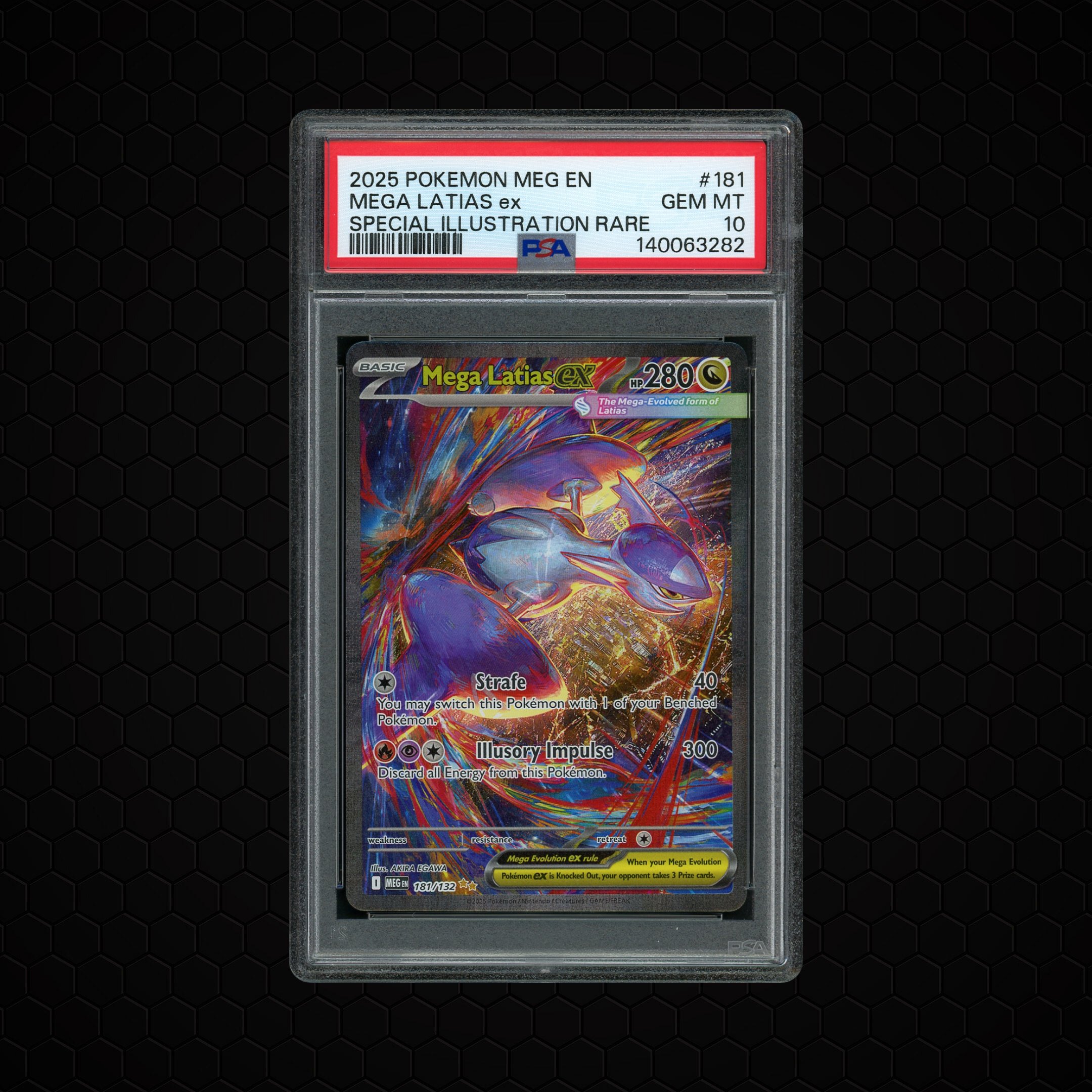 2025 Mega Evolution Mega Latias EX #181 PSA 10