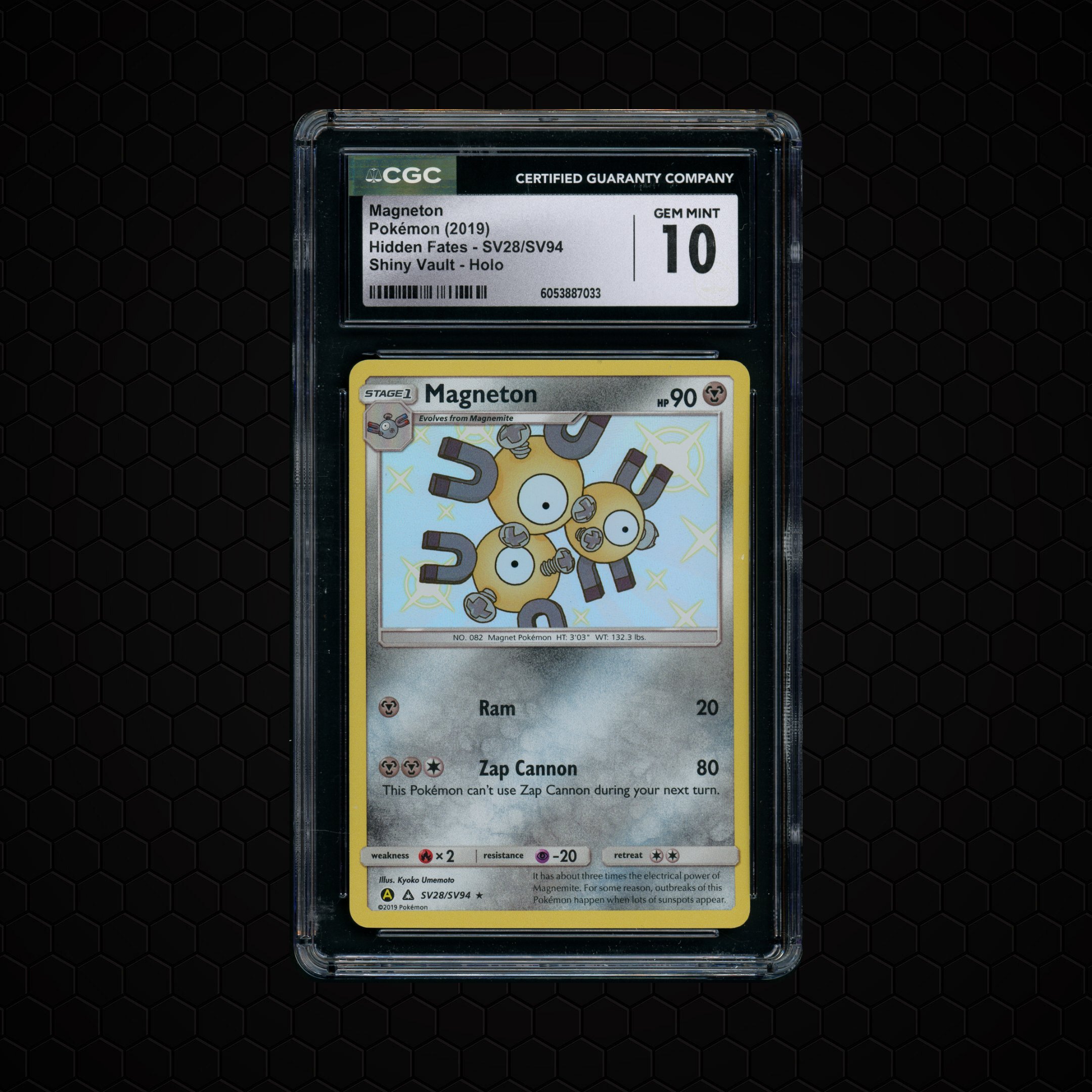 2019 Hidden Fates Magneton #SV28 CGC 10
