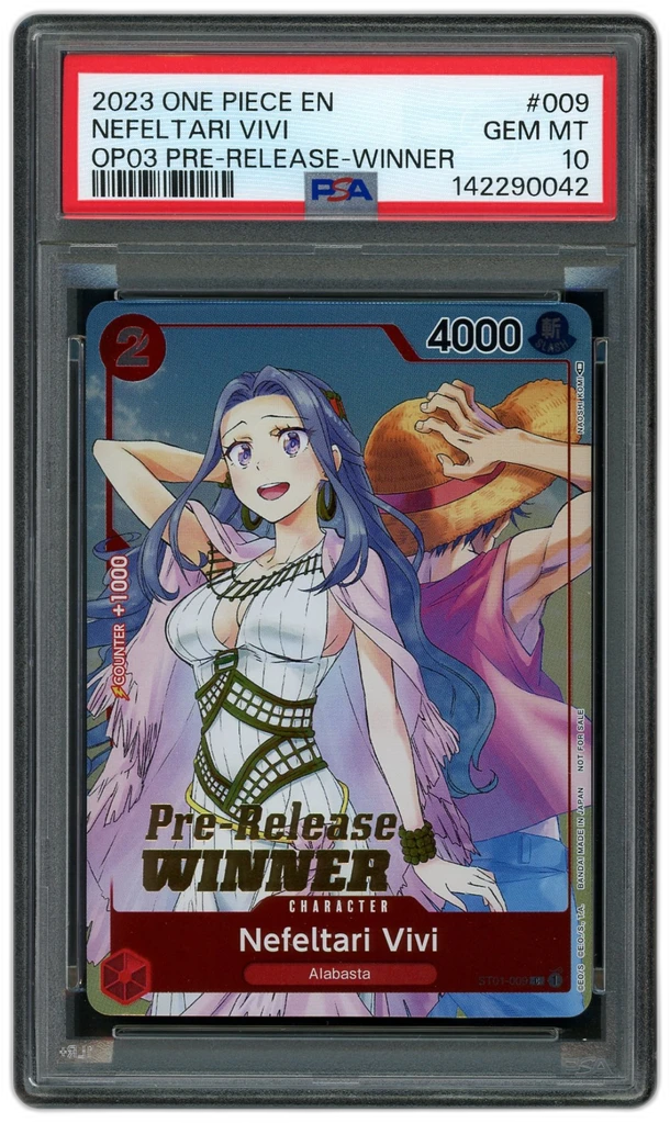 2023 Pre-Release Winner Nefeltari Vivi #ST01-009 PSA 10 - 9817