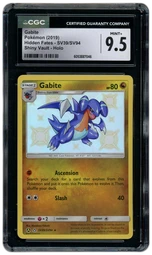 2019 Hidden Fates Gabite #SV39 CGC 9.5 on Beezie.