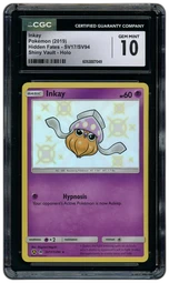 2019 Hidden Fates Inkay #SV17 CGC 10 on Beezie.