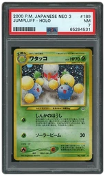 2000 Japanese Neo 3 Jumpluff #189 PSA 7 on Beezie.