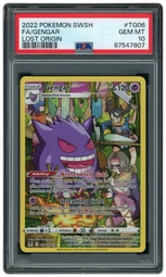 2022 Lost Origin Gengar #TG06 PSA 10 on Beezie.