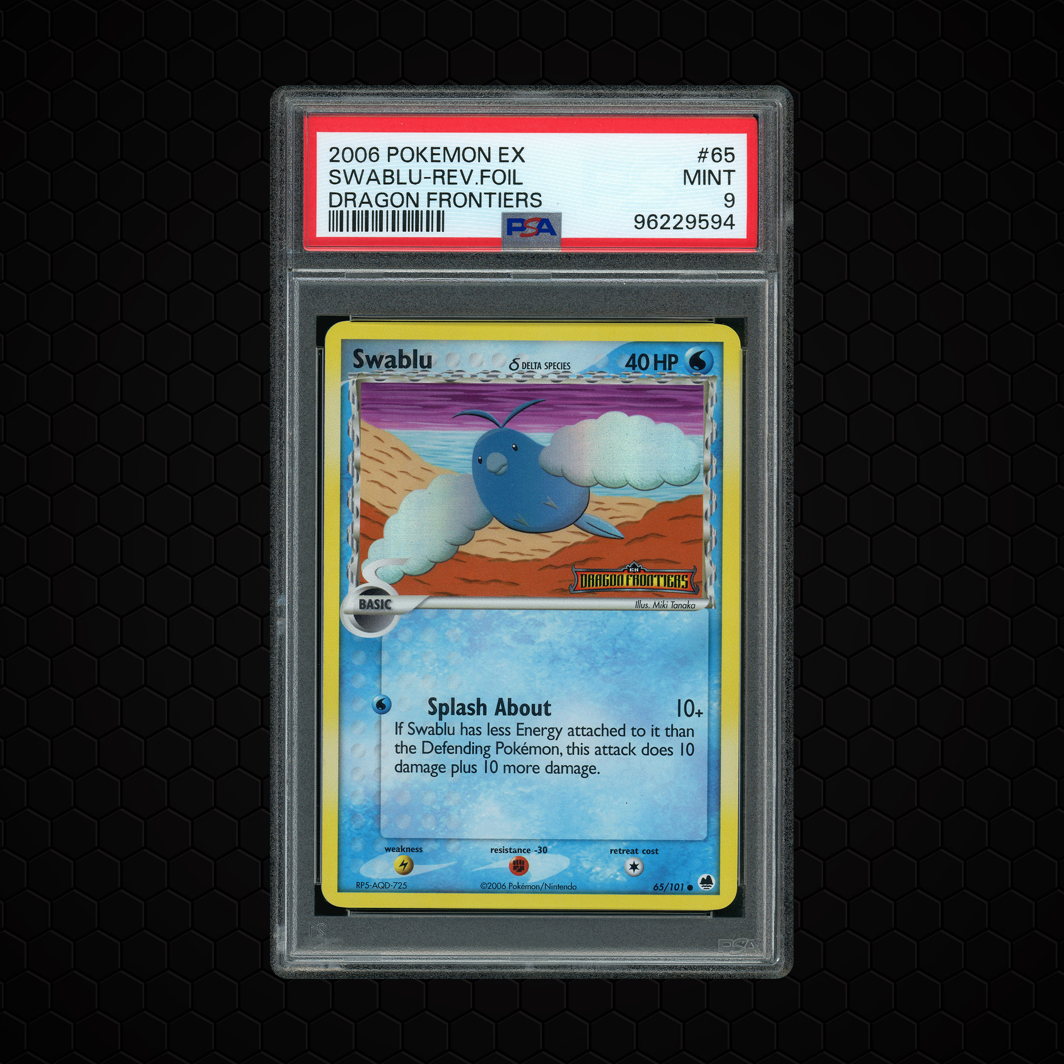 2006 Dragon Frontiers Swablu #65 PSA 9