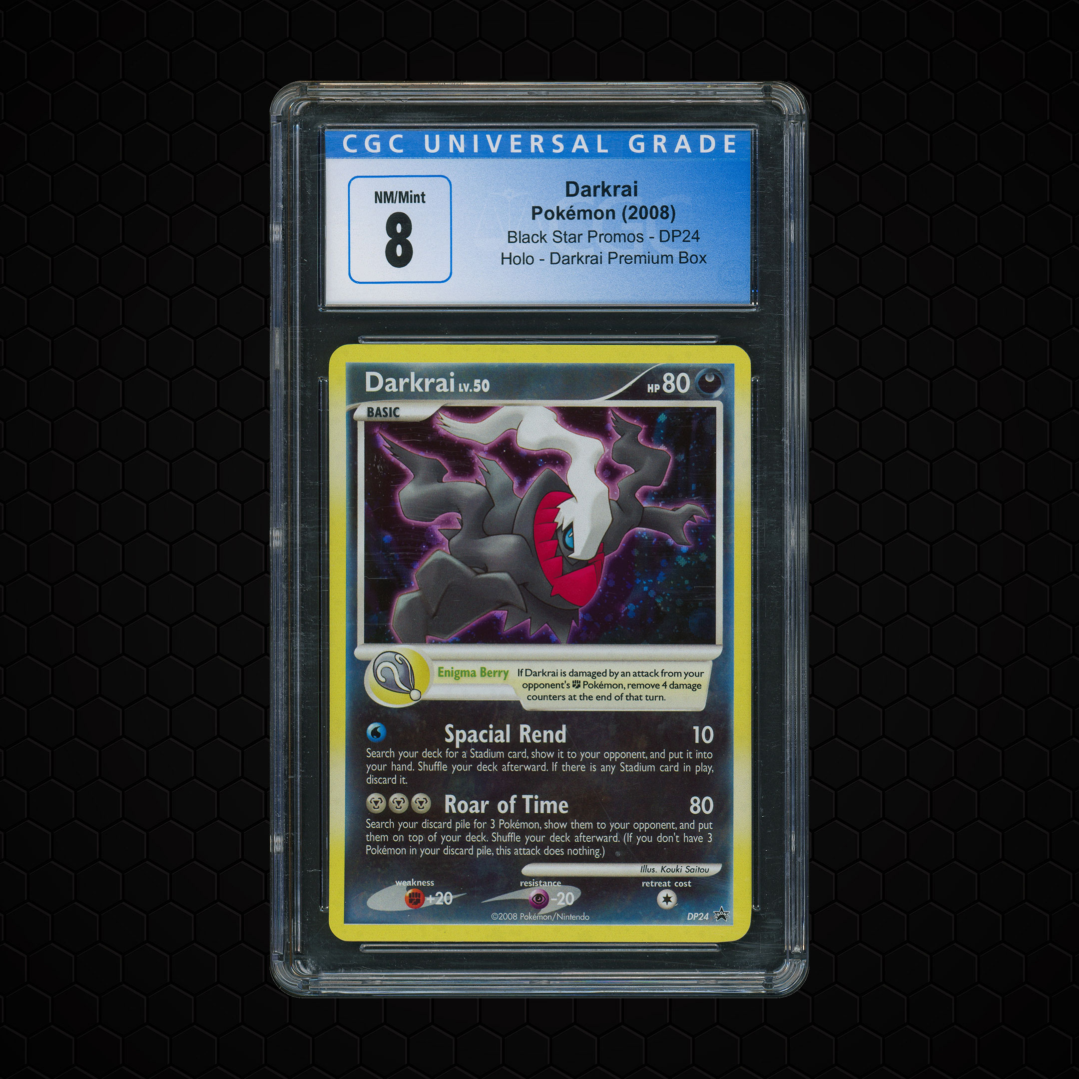 2008 Black Star Promos Darkrai #DP24 CGC 8