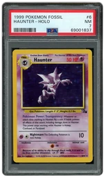 1999 Fossil Haunter #6 PSA 7
