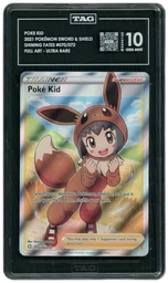 2021 Shining Fates Poke Kid #70 TAG 10
