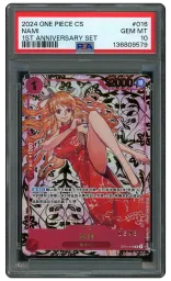 2024 Chinese 1st Anniversary Set Nami #OP01-016 PSA 10